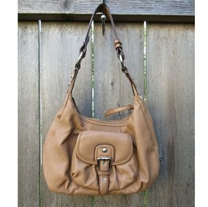 Nine West beige hobo bag